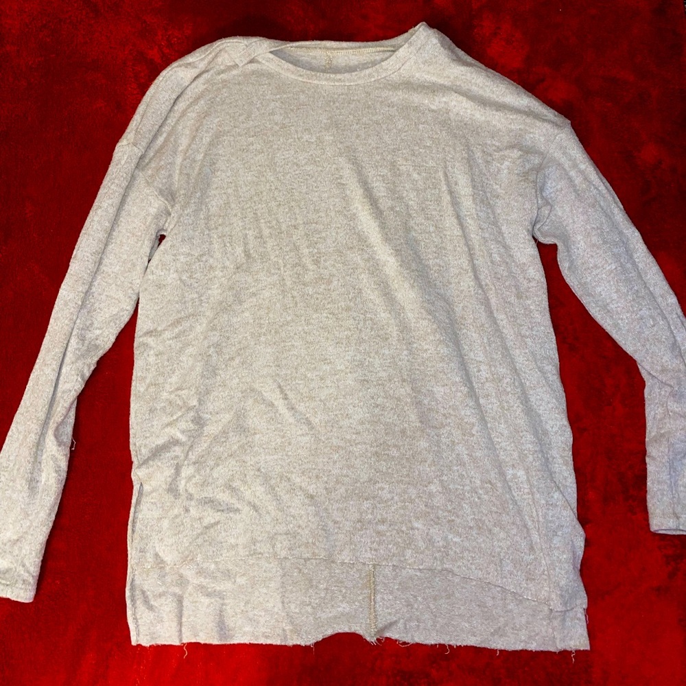 Cream Comfy Long Sleeve